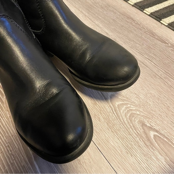 Tommy Hilfiger Shyanne Equestrian Tall Knee High Two Tone Riding Boots Size 7.5 - Picture 4 of 14